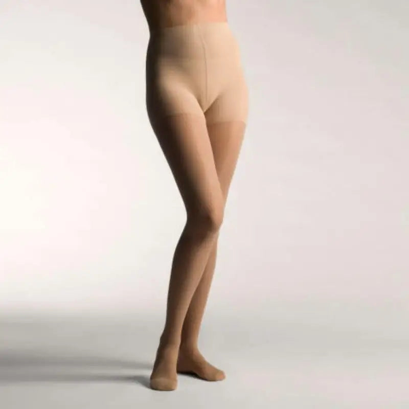 Farmalastic Kompressionsstrumpfhose Normal Compression Camel Größe Small