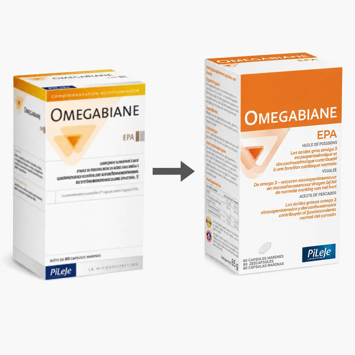 Pileje Omegabiane Epa 80 Kapseln