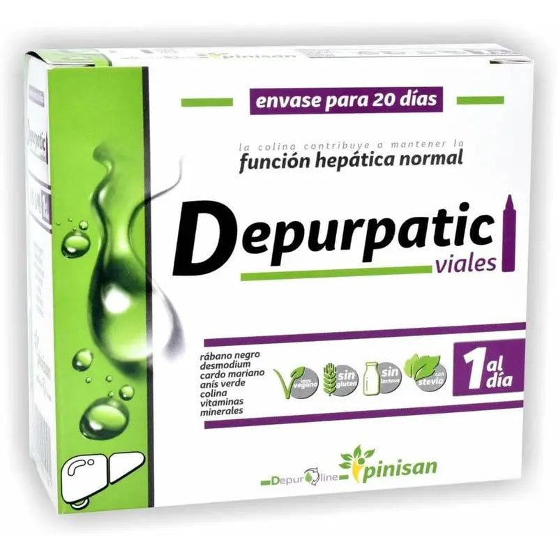 Pinisan Depurpatic, 20 Fläschchen