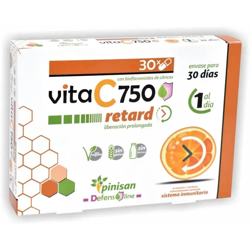 Pinisan Vita C Retard 750Mg. 30 Kapseln