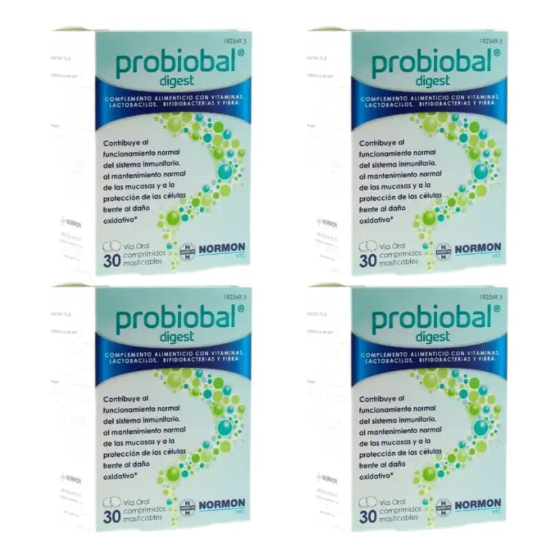 Probiobal Digest, 4 x 30 Kautabletten