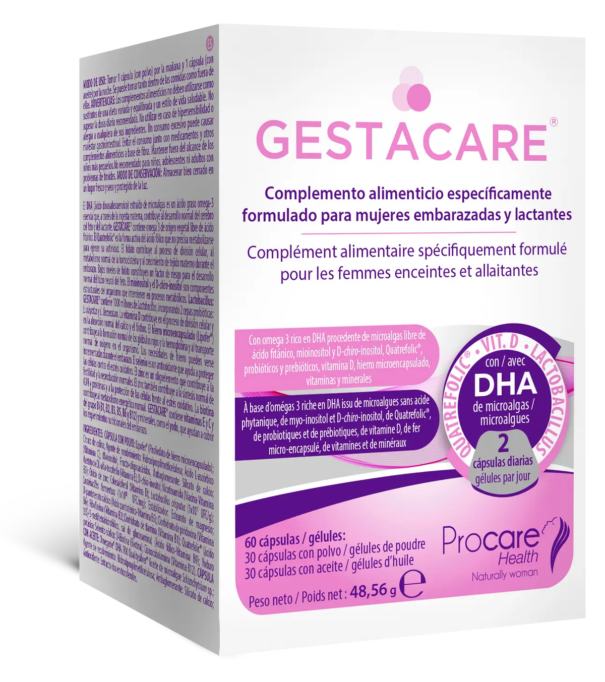 Gestacare, 60 capsules