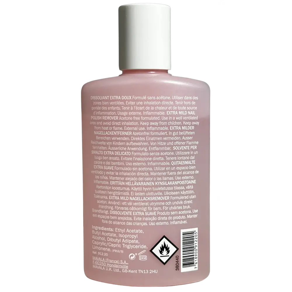 Mavala Acetonfreier rosa Nagellackentferner 100 ml