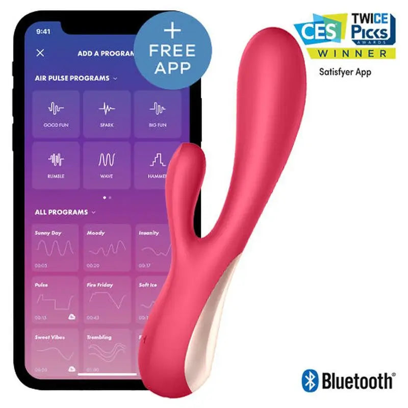 Satisfyer Connect Mono Flex Rot Mit App