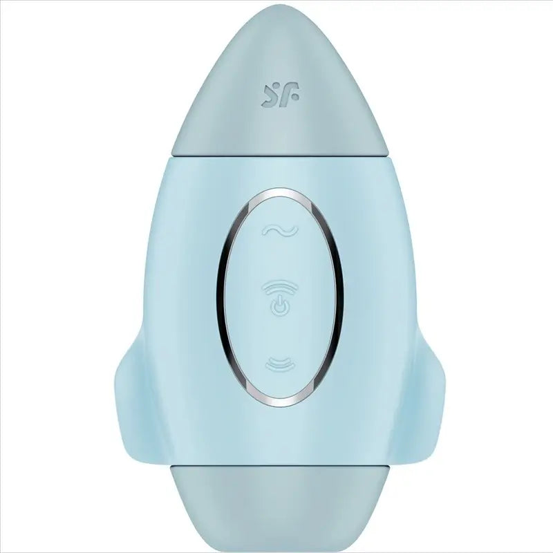 Satisfyer Mission Control Blau Kleiner Doppel-Impuls-Vibrator