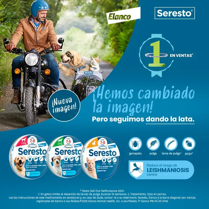 Seresto Hundehalsband +8Kg Large Pack 3 Stück