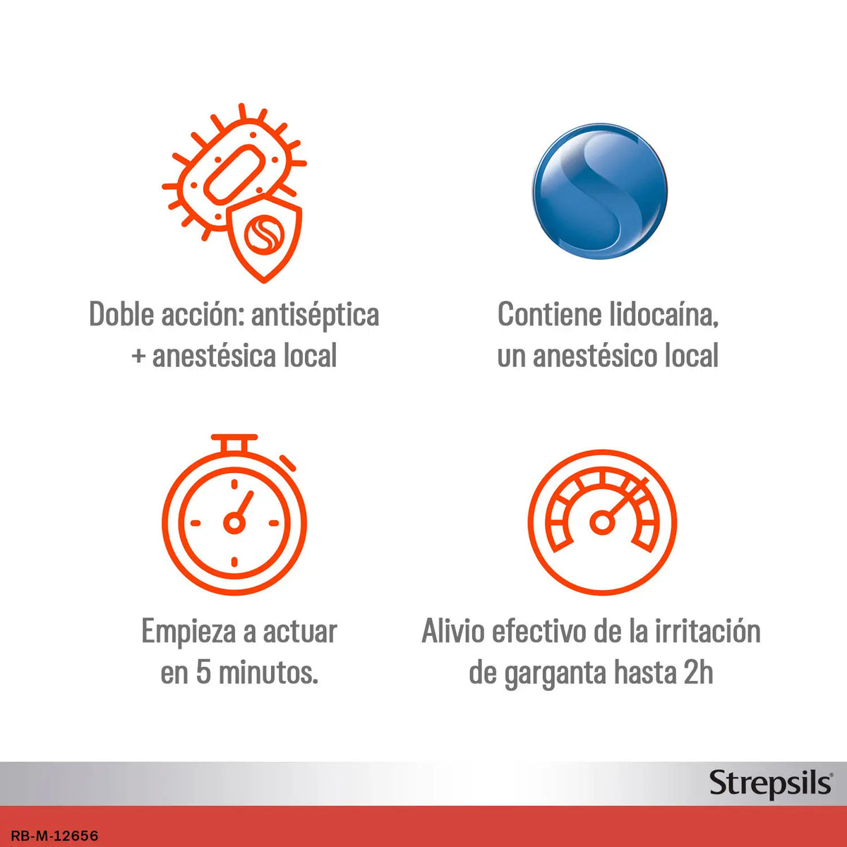Strepsils mit Lidocain, 24 Lutschtabletten