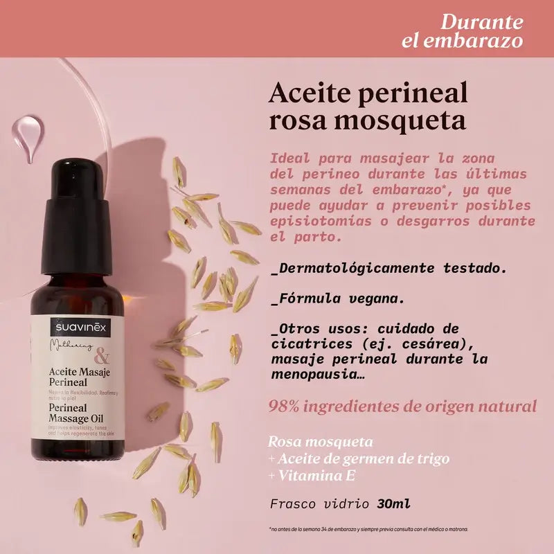 Suavinex Damm-Massageöl, 30 ml