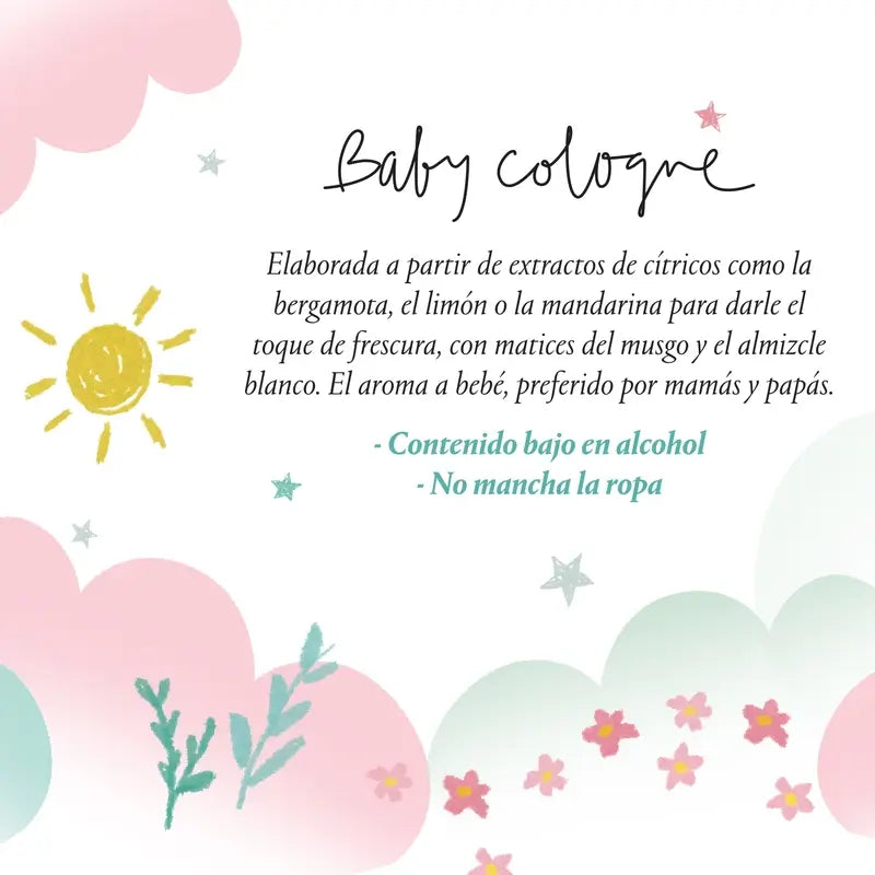 Suavinex Baby Layette mit Baby Cologne 100 ml + Reiseformat 50 ml + Baby Plüschtier