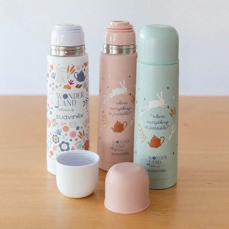 Suavinex Flüssig-Thermoskanne 500 ml, Wonderland Pink