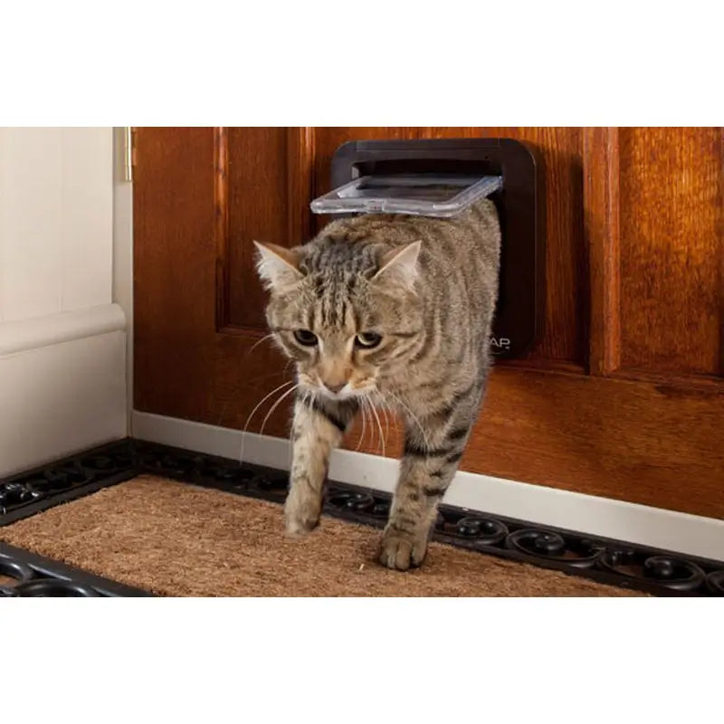Sure PetCare SureFlap- Brauner Mikrochip Katzenklappe