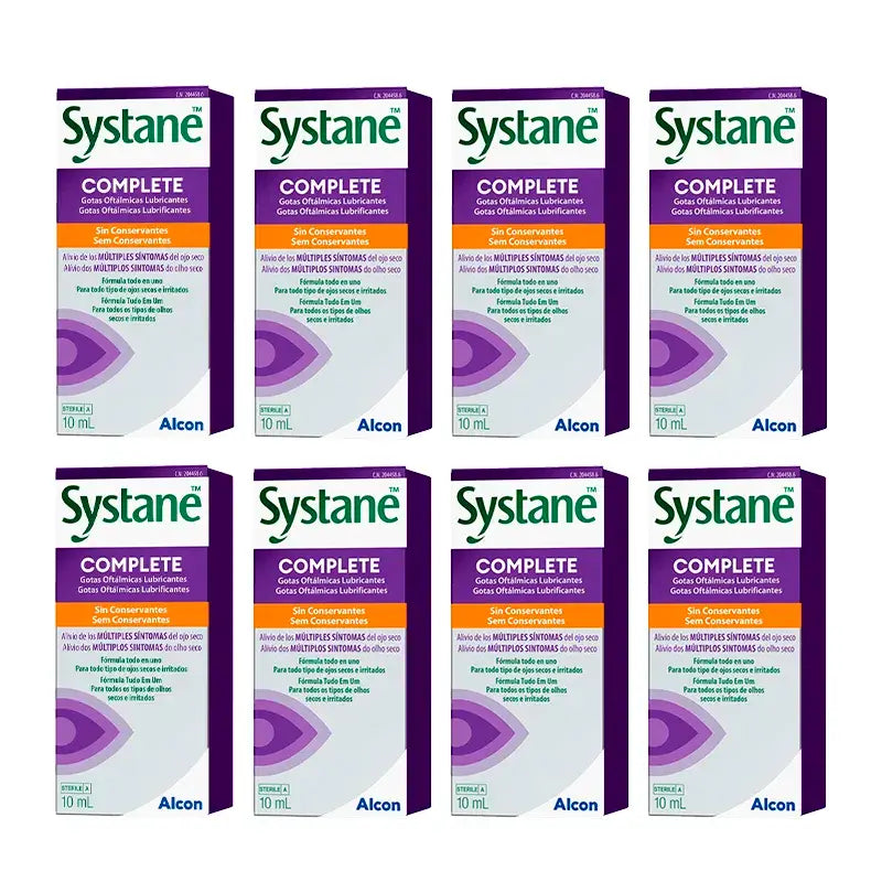 Systane Complete, Pack 8 X 10 Ml