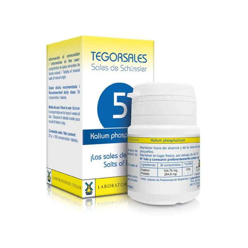 Tegor Tegorsales 5 Potassium Phosphate, 350 Tablets