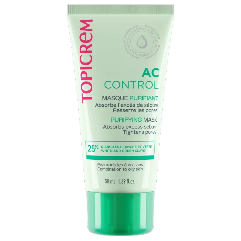 Topicrem Ac Control Reinigende Maske, 50 ml