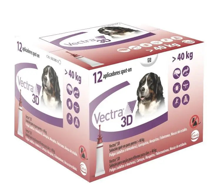Vectra 3D Dog +40Kg 12Pip