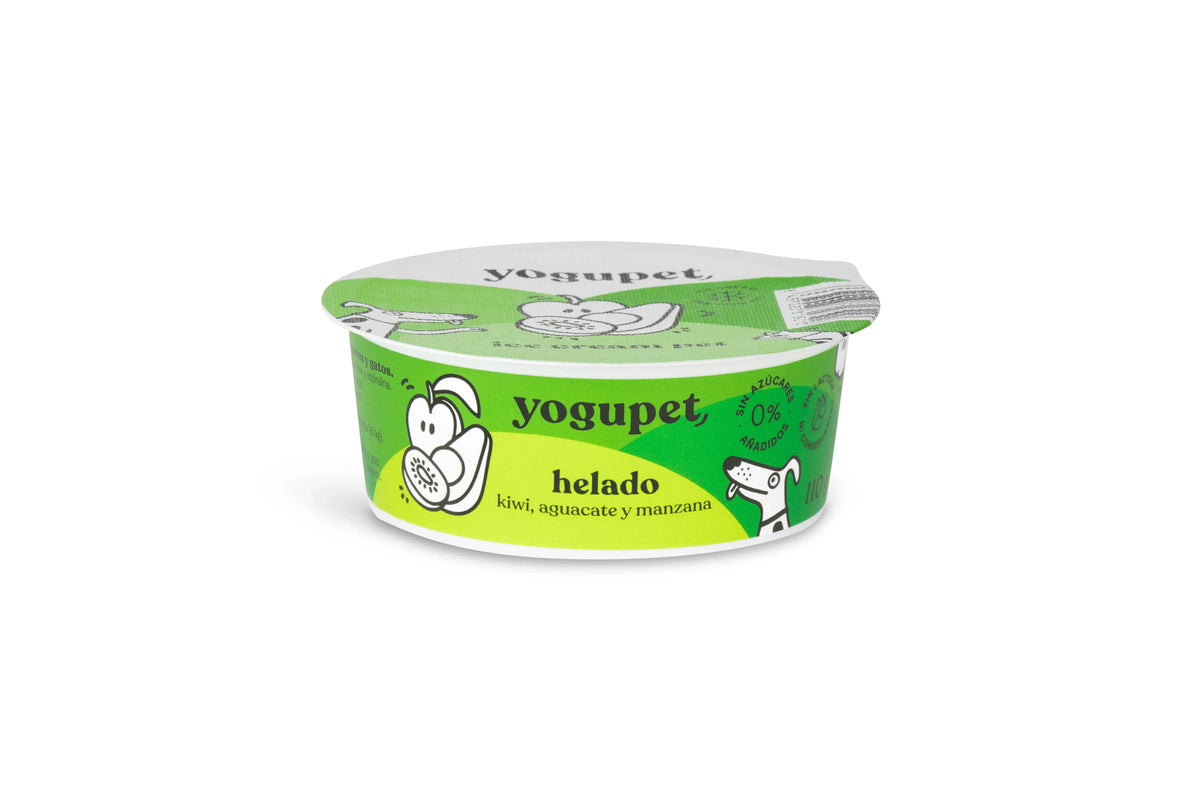 Yogupet Eiscreme Hund/Katze Grüne Früchte 4X110Gr