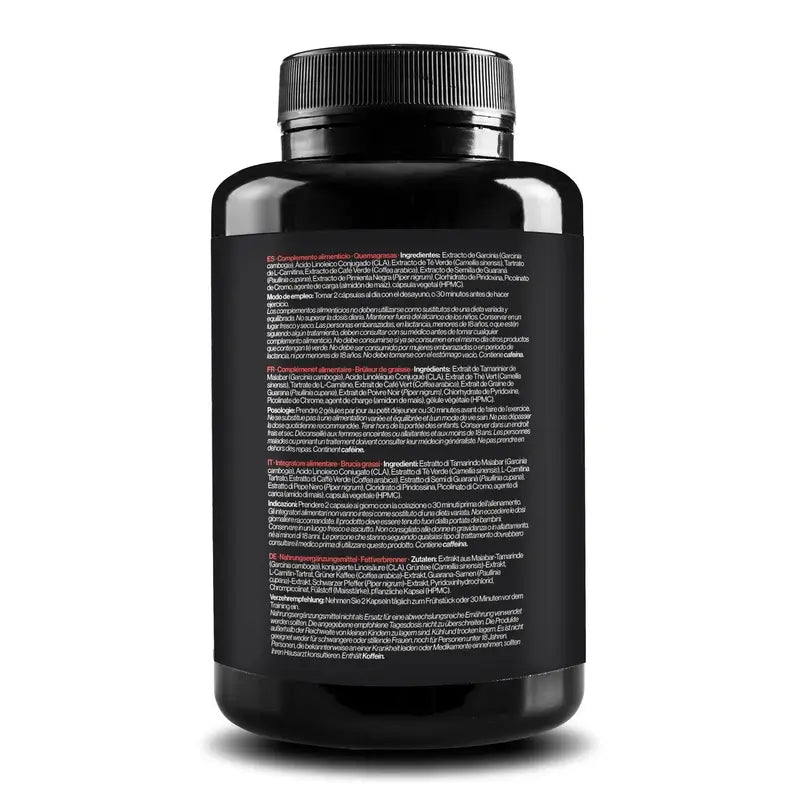 Zenement Fat Burner mit Grünem Tee, L-Carnitin, Yerba Mate, Cla & Grünem Kaffee, 120 vegane Kapseln