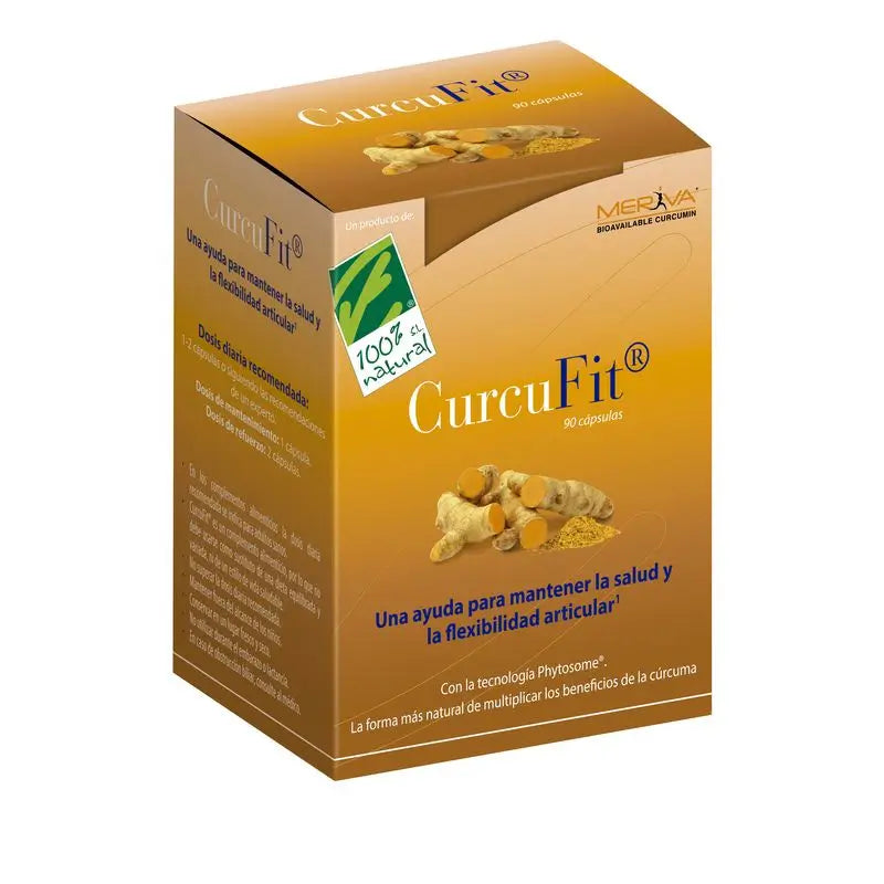 100%Natura Curcufit , 90 capsules