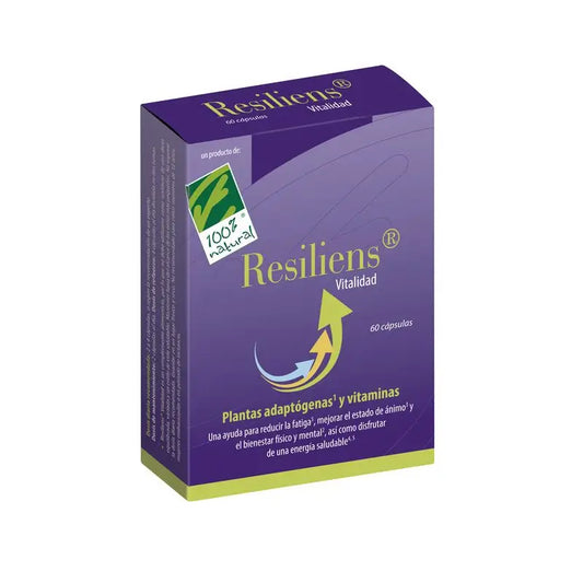 100%Natura Resiliens Vitality , 60 capsules