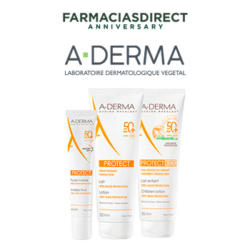 A-DERMA SOLARES 15% DTO. - ANIVERSARIO - FARMAWEEK (30 SEPTIEMBRE 2026)