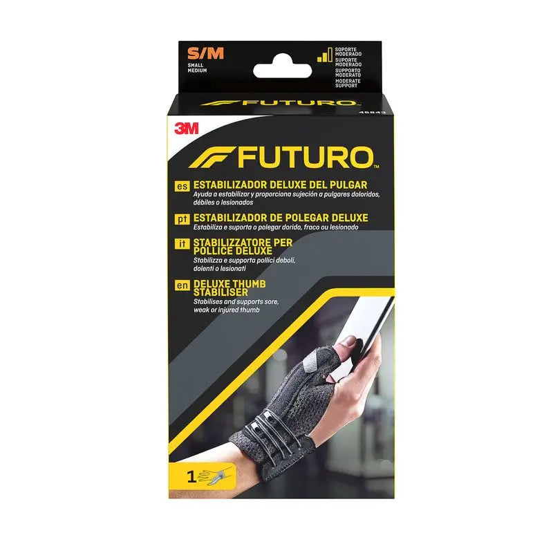 3M Futuro Thumb Wristband Deluxe Black