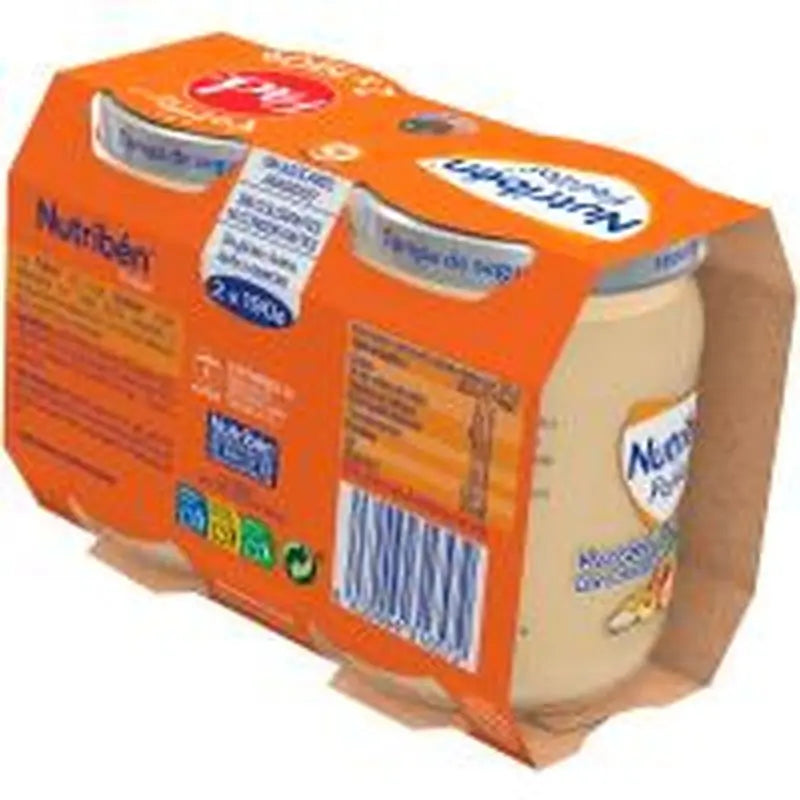 Nutriben Packung Topf Mazedonien Obst Obst Getreide 5 X 2 X 190 Gr