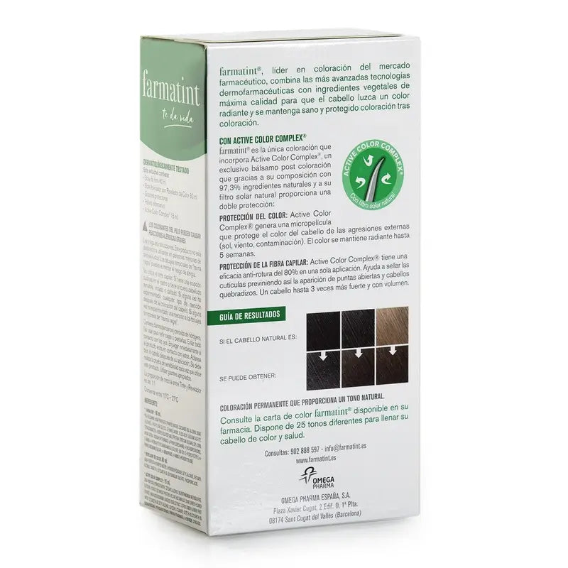 Farmatint 5N Hellbraun Permanentes Färbegel