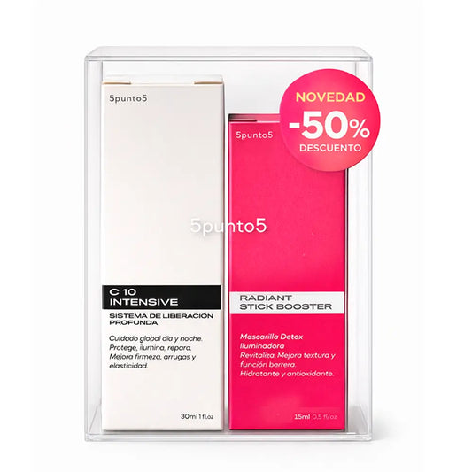 5Punto5 Packung C-10 Intensiv + Skin Radiant Booster Special Edition, Packung 2
