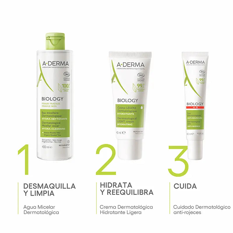 A-Derma Biology Dermatologisches Micellarwasser 400 ml