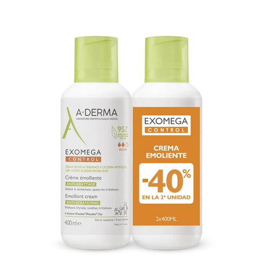 A-Derma Exomega Cream 2 X 400Ml