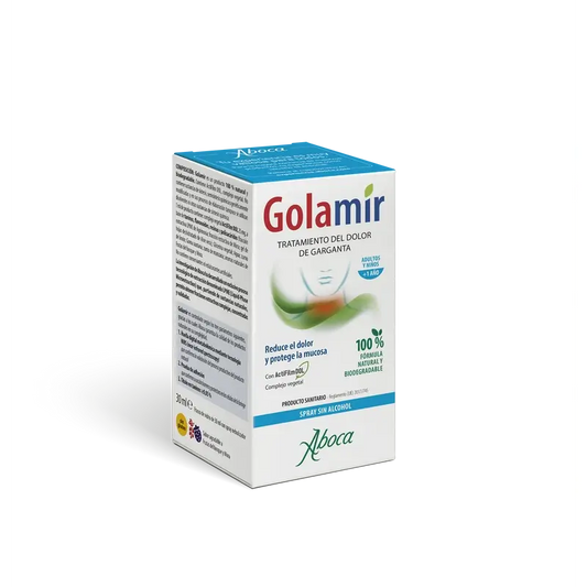 Aboca Golamir 2Act Alcohol-Free Throat Spray, 30 ml