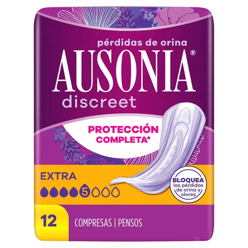 Ausonia Discreet Extra Urinersatzpads, 12 Stück