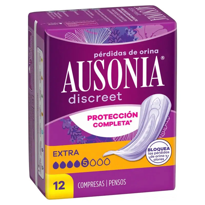 Ausonia Discreet Extra Urinersatzpads, 12 Stück