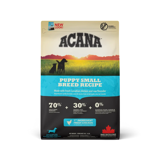 Acana Canine Puppy Heritage Small Breed 2kg dog food for small dogs