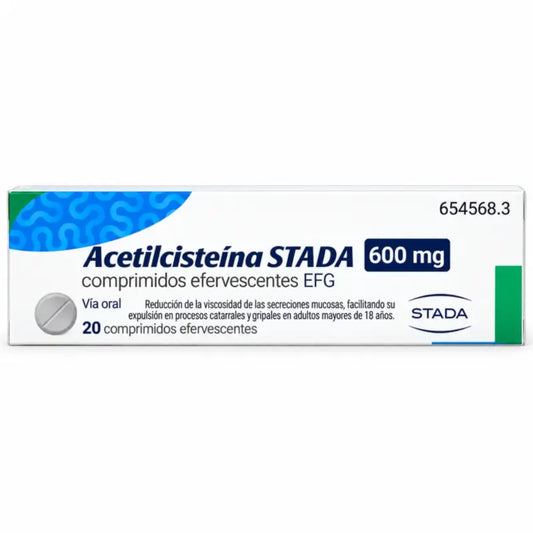 Stada Acetylcystein Efg 600 mg 20 Brausetabletten