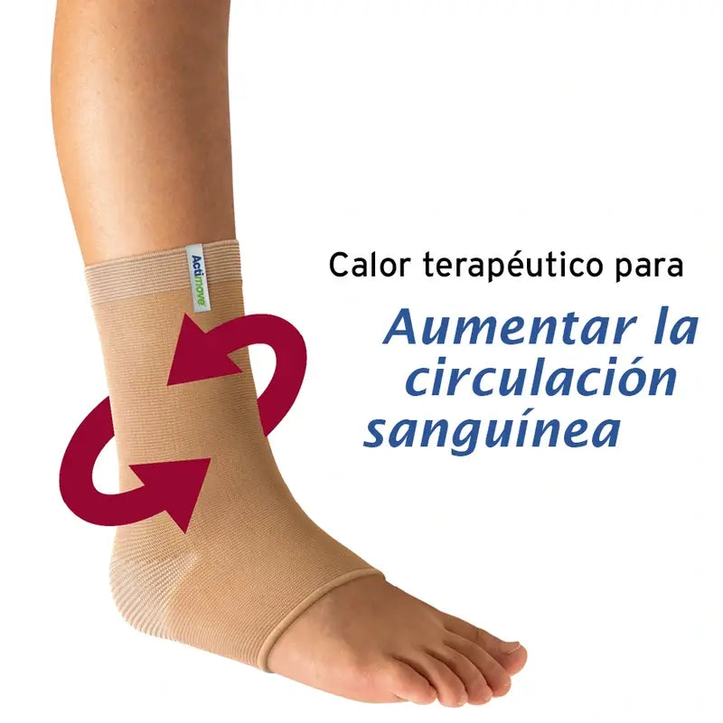 Actimove Arthritis-Knöchelbandage, Farbe Beige, Größe Xxl