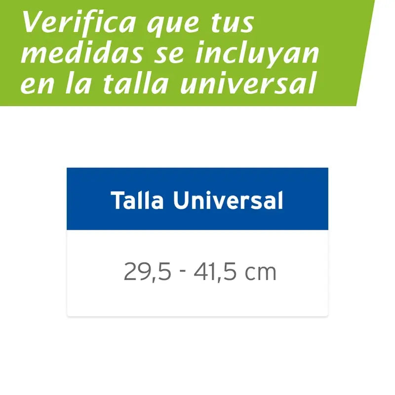 Actimove Verstellbarer Patellariemen, Schwarz, Universalgröße
