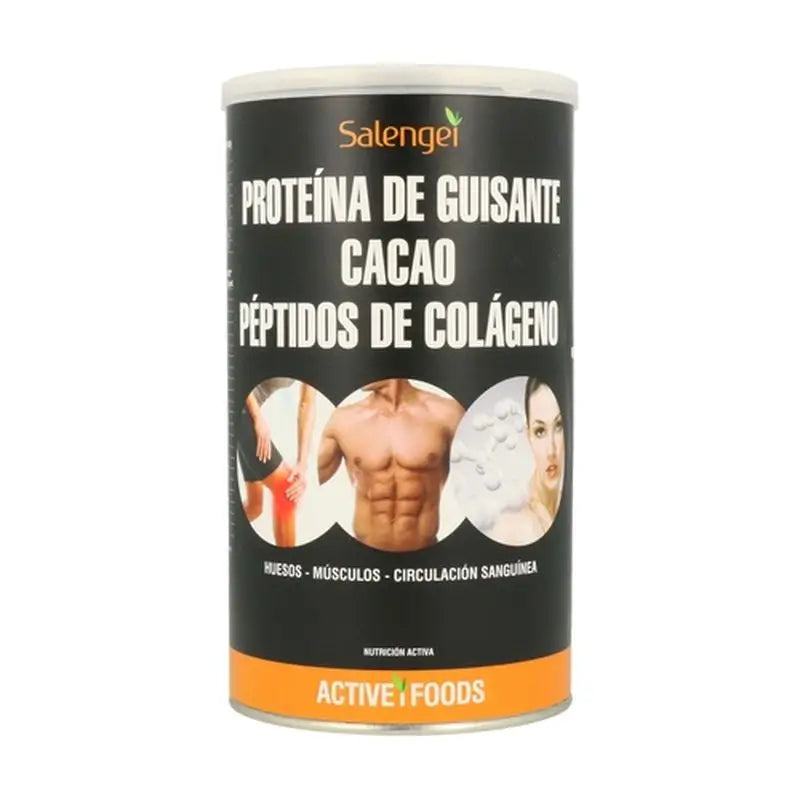 Active Foods Erbsenprotein mit Kollagen und Kakao 500Gr.