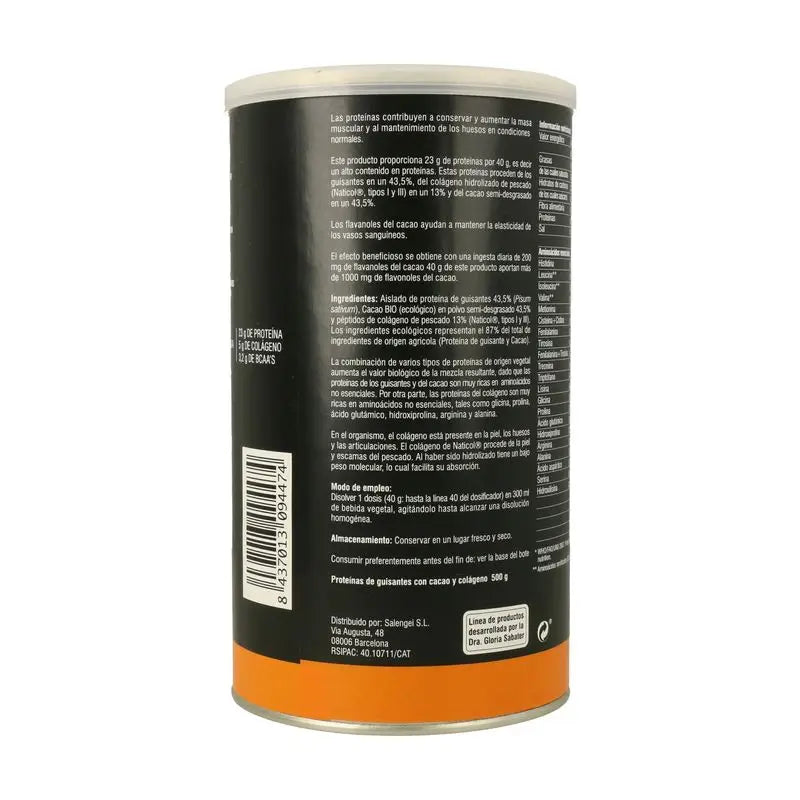 Active Foods Erbsenprotein mit Kollagen und Kakao 500Gr.