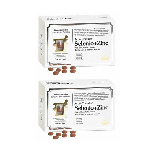 Activecomplex Sele+Zinc 100Mcg, 2X150 Tablets