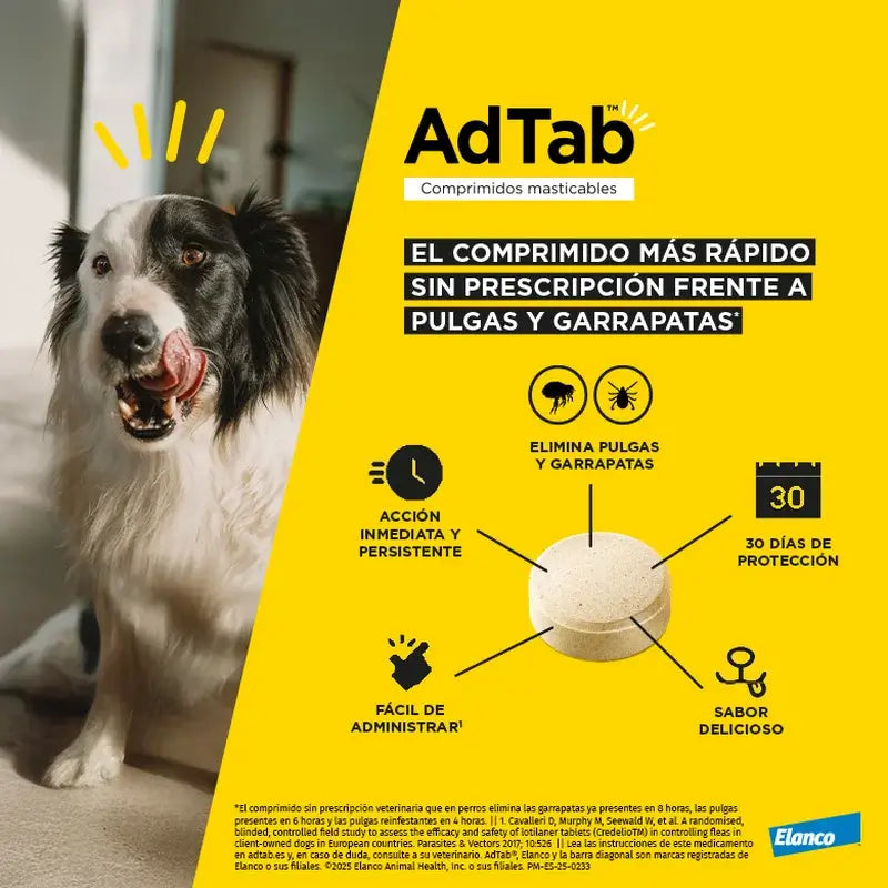Adtab 900Mg Kautabletten Hunde 22-45Kg, 2 Tabletten
