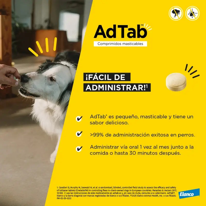 Adtab 900Mg Kautabletten Hunde 22-45Kg, 2 Tabletten