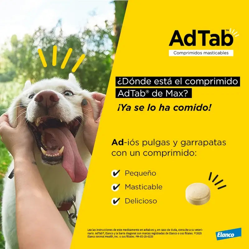 Adtab 900Mg Kautabletten Hunde 22-45Kg, 2 Tabletten