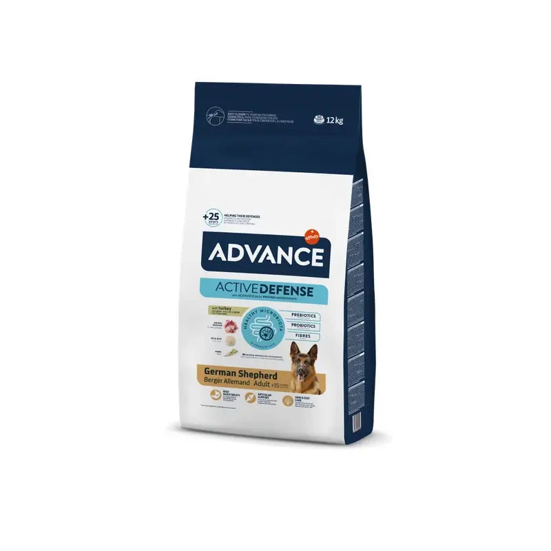 Advance Canine Adult Deutscher Schäferhund 12Kg, Hundefutter für Hunde