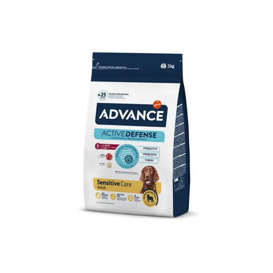 Advance Canine Adult Sensitive Lamm-Reis 3Kg, Hundefutter für Hunde