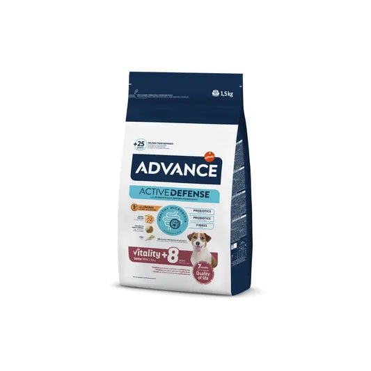 Advance Canine Senior Mini Huhn-Reis 1,5Kg, Hundefutter für Hunde