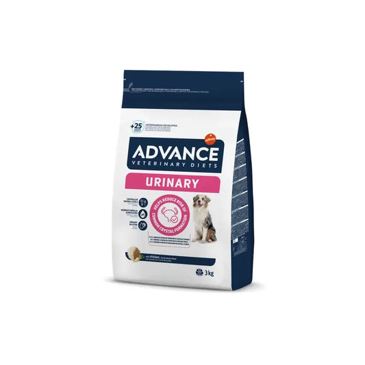 Advance Vet Canine Adult Urinary 3Kg, Hundefutter für Hunde