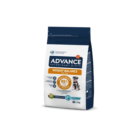 Advance Vet Canine Adult Weight Balance Mini 1,5kg, Hundefutter für Hunde