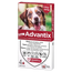 Advantix Antiparasitische Pipetten für Hunde von 10 bis 25 Kg 4pcs x 2.5 ml
