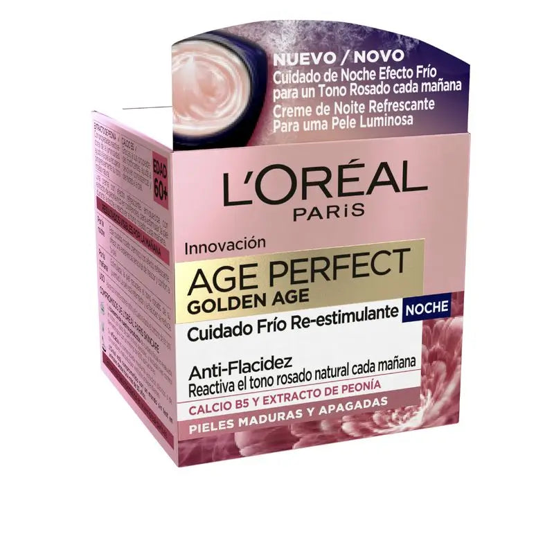 L'Oréal Paris Age Perfect Golden Age Nachtpflege Re-Stimulating Anti-Sagging Cold Care